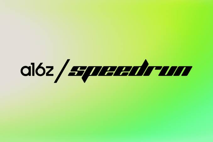 A founder referral to a16z Speedrun